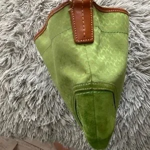 バッグ Coach Signature Suede Shoulder Bag Green Coach | Bags | Vintage Coach Signature Suede Green Hobo